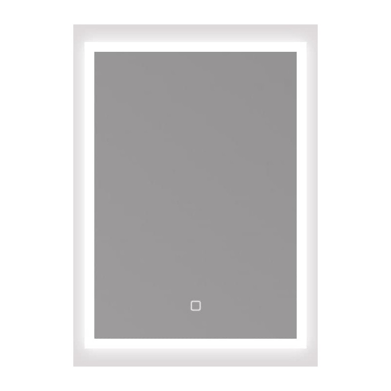 Zrcadlo se senzorem SAT Feel 50x70 cm bílá SATZFEELOBLED5070