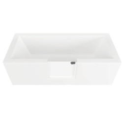 Vana s dvířky SAT 160x75 cm pravá SATVD160P