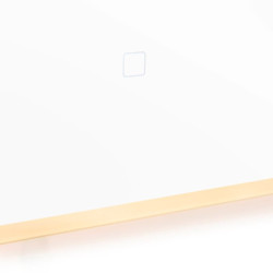 Zrcadlo se senzorem SAT Feel 60x100 cm bílá SATZFEELOBLED60100