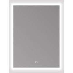 Zrcadlo se senzorem SAT Feel 60x80 cm bílá SATZFEELOBLED6080